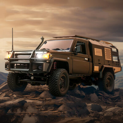 MN-82S RC Land Cruiser (Black) - Image 7