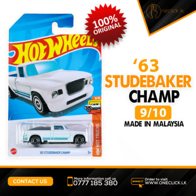 Hot Wheels 1.64 – Car – HW Hot Trucks – 63 Studebaker Champ