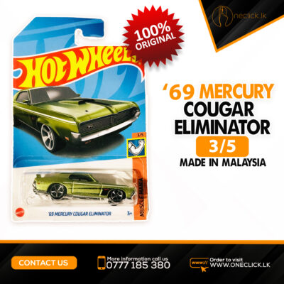 Hot Wheels 1.64 – Car – Muscle Mania – 69 Mercury Cougar Eliminator