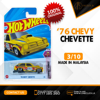 Hot Wheels 1.64 - Car-76 Chevy Chevette-Compact Kings