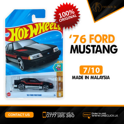 Hot Wheel 1.64 - car - Hw : '70s vs. '90s - 92 Ford Mustang