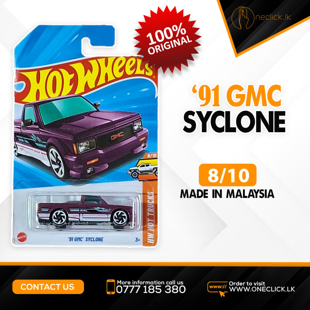 Hot Wheels 1991 GMC Syclone Collector Edition 2026 - Modellino Sfuso, Scala 1/64, Malaysia - Foto 2