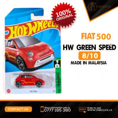 Hot Wheel 1.64 - Car - Hw Green Speed - Fiat 500
