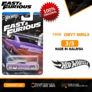 Hot Wheels - Silver -Fast & Furious - 1966 Chevy Impala
