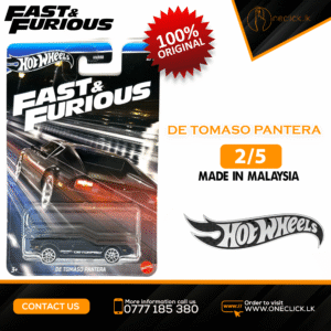 Hot Wheels - Silver -Fast & Furious - De Tomaso Pantera
