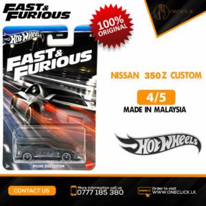 Hot Wheels - Silver -Fast & Furious - Nissan 350Z Custom
