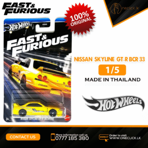 Hot Wheels - Silver -Fast & Furious - Nissan Skyline Gt-R (BCNR33)