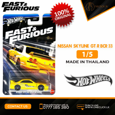 Hot Wheels - Silver -Fast & Furious - Nissan Skyline Gt-R (BCNR33)