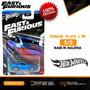 Hot Wheels - Silver -Fast & Furious - Porsche 911 GT3 RS
