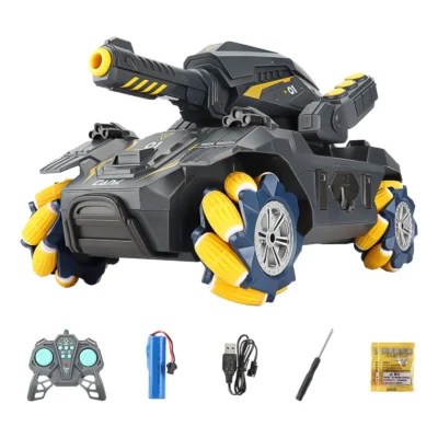 Rc Gell Ball Tank - Blue - Yellow - Image 2