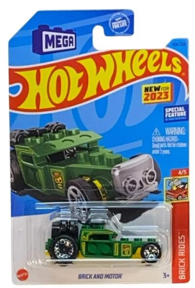 Hot Wheels 1.64 - Brick Rides - Brick And Motor