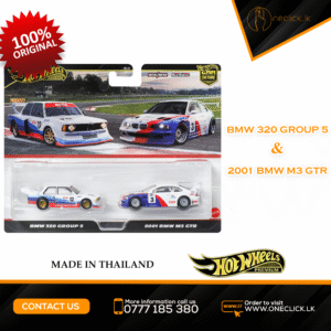 Hot Wheels - Premium -Twin pack - BMW 320 Group 5 & 2001 BMW M3 GTR