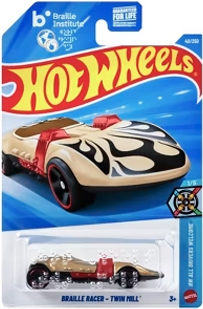 Hot Wheels 1.64 - Experimotors - HW Braille Racer - Twin Mill