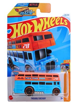 Hot Wheels 1.64 -Hw Fast Transit- Trouble Decker