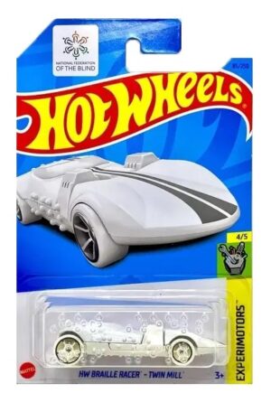 Hot Wheels 1.64 - Experimotors - HW Braille Racer - Twin Mill