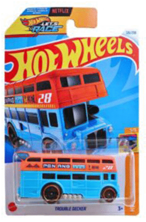 Hot Wheels 1.64 -Hw Fast Transit- Trouble Decker
