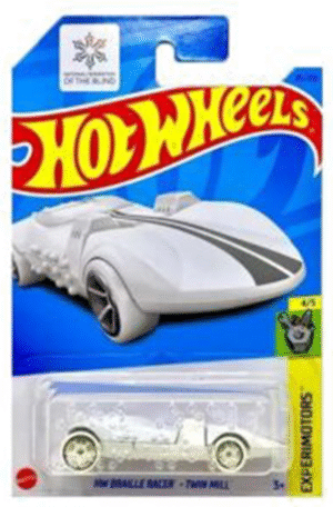 Hot Wheels 1.64 - Experimotors - HW Braille Racer - Twin Mill