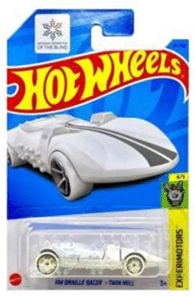 Hot Wheels 1.64 - Experimotors - HW Braille Racer - Twin Mill