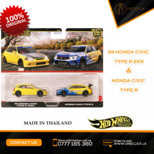 Hot Wheels - Premium -Twin pack - 99 Honda Civic Type R EK9 & Honda Civic Type R