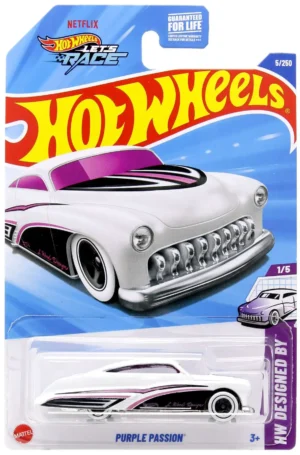 Hot Wheels 1.64 – Car – HW Deigned By – Purple Passion