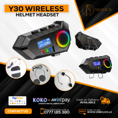Y30 Wireless Helmet Headset