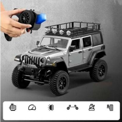 MN128 Jeep Wrangler - Silver - Image 2