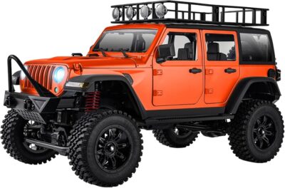 MN128 Jeep Wrangler - Orange - Image 4
