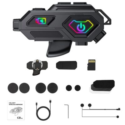 C8 Max Helmet Headset with Video - Image 3
