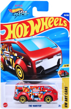 Hot Wheels 1.64 – Car – HW Art Cars – The Vanster