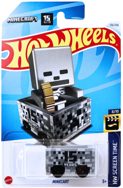 Hot Wheels 1.64 - Hw Screen Time - Minecart