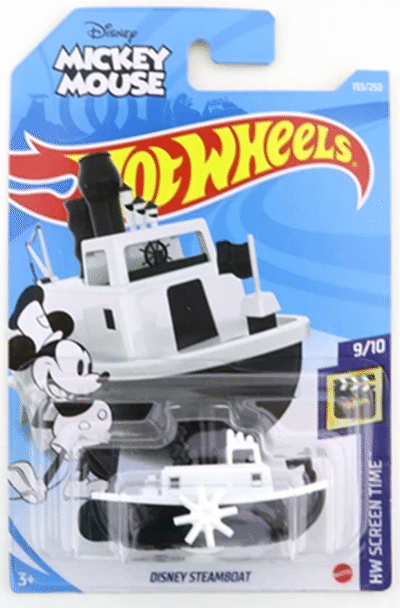 Hot Wheels 1.64 - Hw Screen Time - Disney Steamboat