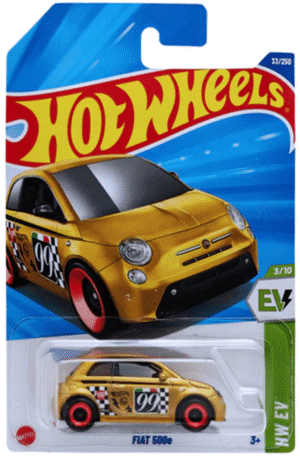 Hot Wheel 1.64 - Car - Hw Ev - Fiat 500e