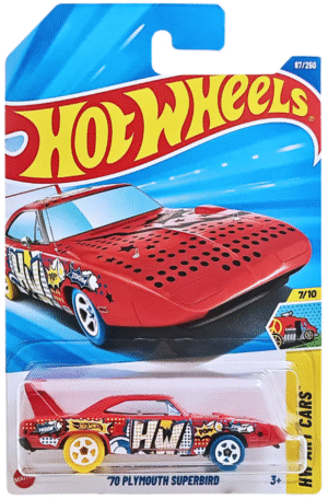 Hot Wheels 1.64 - Hw Art Cars - 70 Plymouth Superbird