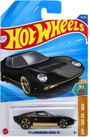 Hot Wheels 1.64 - Hw : 70s Vs 90s - 71 Lamborghini Miura Sv