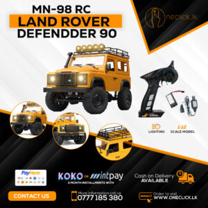 MN - 98 RC Land Rover Defender Yellow