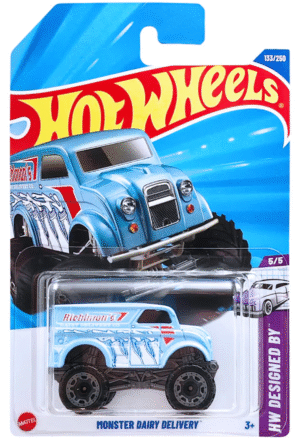 Hot Wheels 1.64 - Hw Designed By - Monster Dairy Delivery