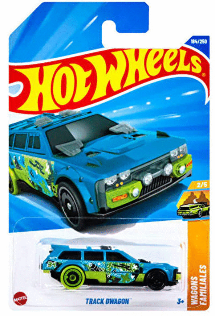 Hot Wheels 1.64 - Hw Wagons - Track Dwagon