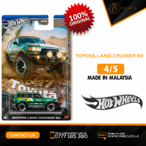 Hot Wheels - Silver - Toyota Land Cruiser 80
