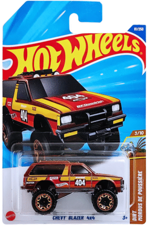 Hot Wheels 1.64 - Dirt Modus De Poussiere - Chevy Blazer 4 X 4