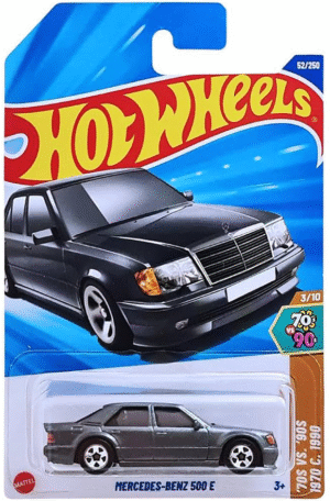 Hot Wheels 1.64 - 70S VS. 90S 1970 C. 1990 - Mercedes-Benz 500 E