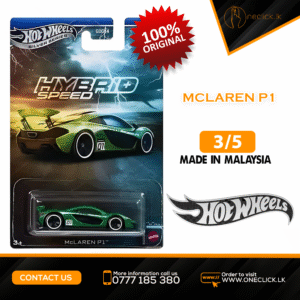 Hot Wheels - Silver - Hybrid Speed - McLaren P1