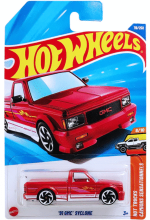 Hot Wheel 1.64 - Car - Ew Hot Trucks - 91 Gmc Syclone