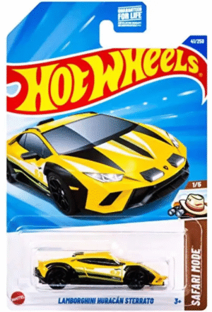 Hot Wheels 1.64 - Safari Mode - Lamborghini Huracan Sterrto