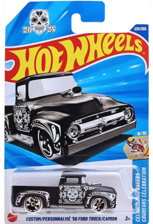 Hot Wheels 1.64 - Celebration Races - Custom/Personnalise 56 Ford Truck
