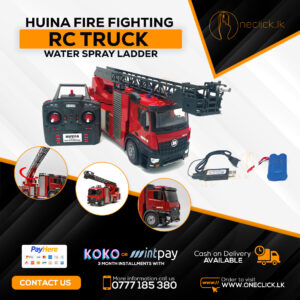 Huina Fire Fighting RC Truck -Water spray ladder