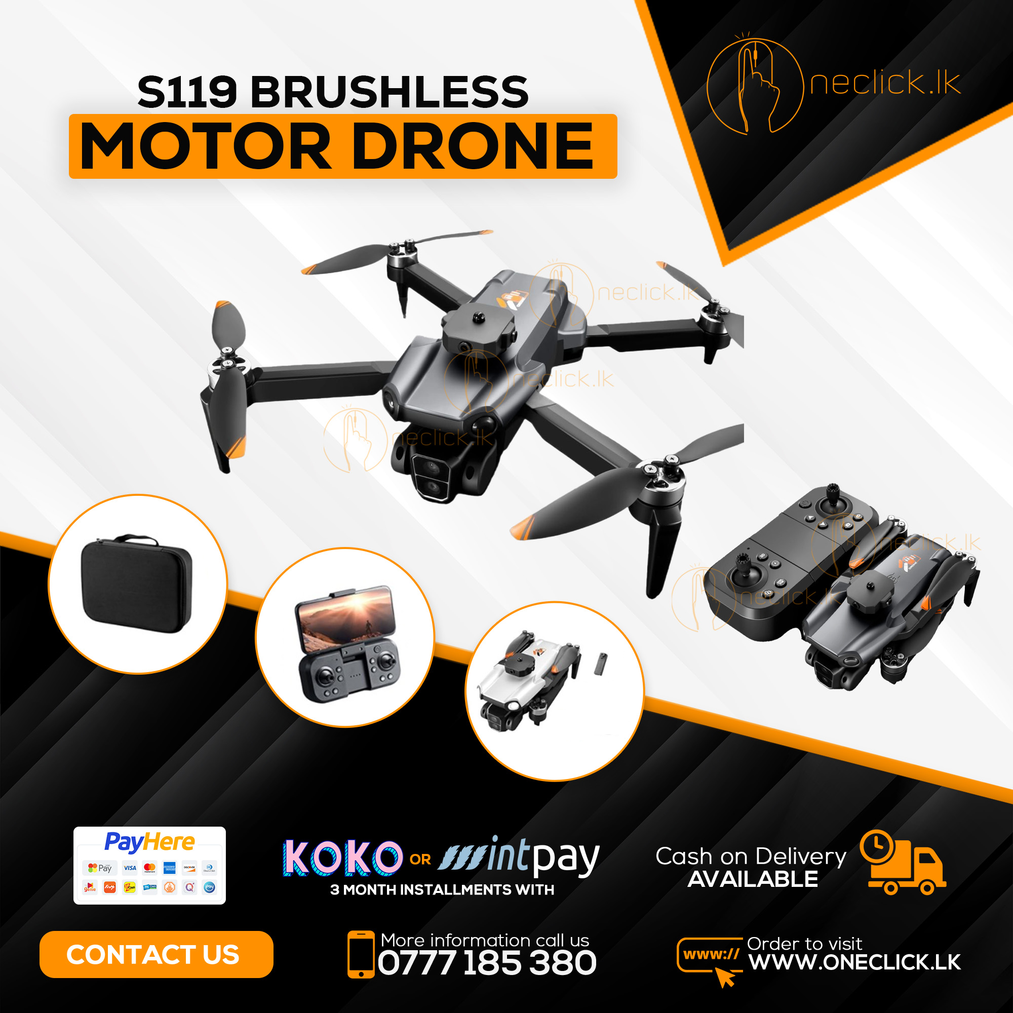 S119 Brushless Motor Drone
