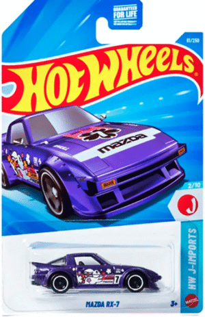 7Hot Wheels 1.64 - HW Imports - Mazda Rx- 7