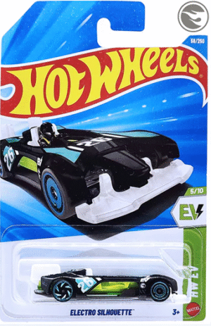 7Hot Wheels 1.64 - Electo silhouettle (Silver tresure hunt)