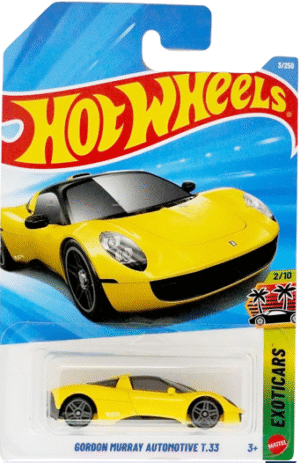 7Hot Wheels 1.64 - Exoticars - Gordon muray automotive t.33