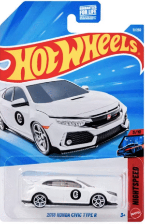 7Hot Wheels 1.64 - Nightspeed - 2018 Honda civic type R